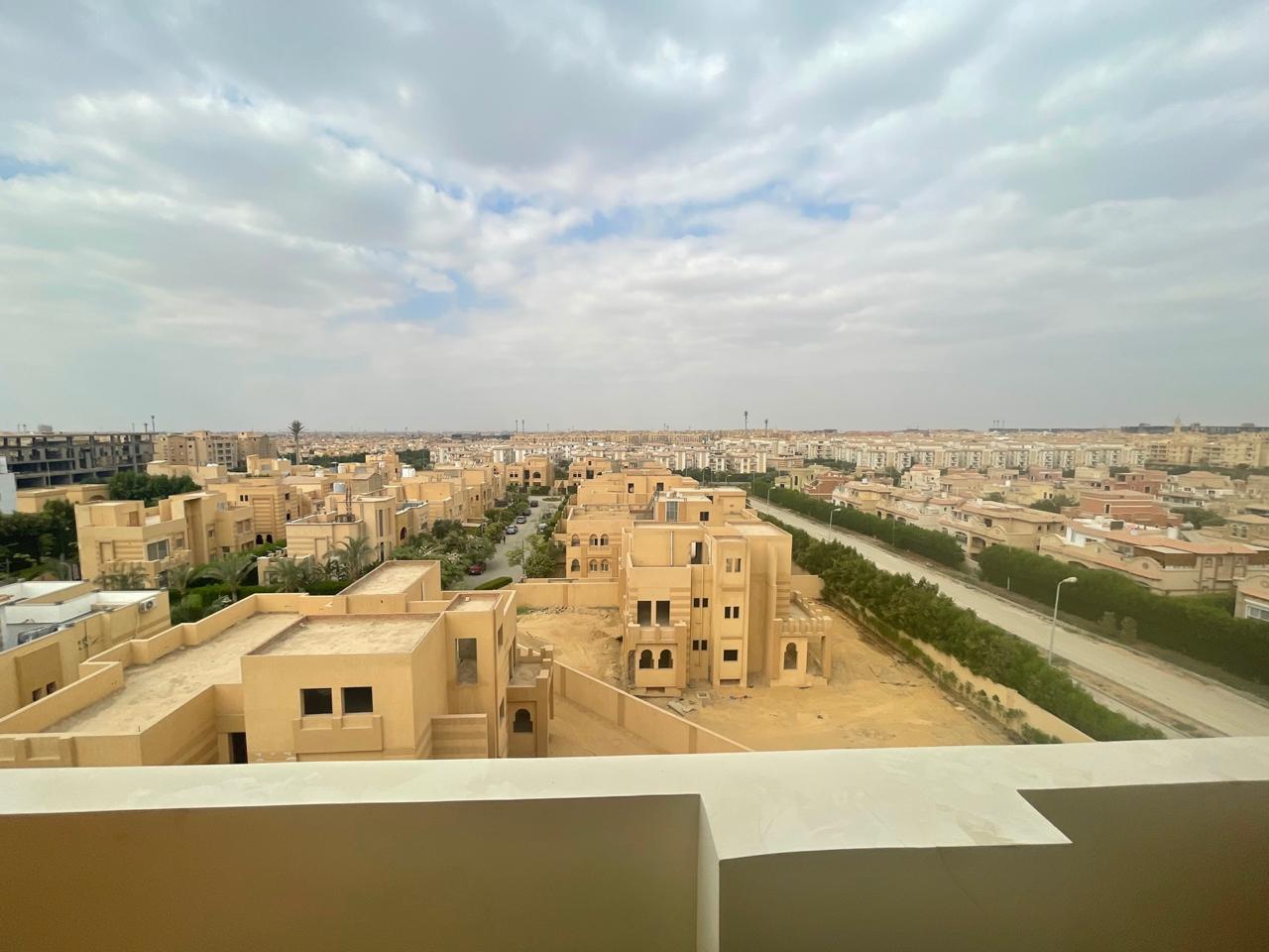 First-Use Furnished Roof for Rent in Maram Land Mark New Cairo with Garden View 10