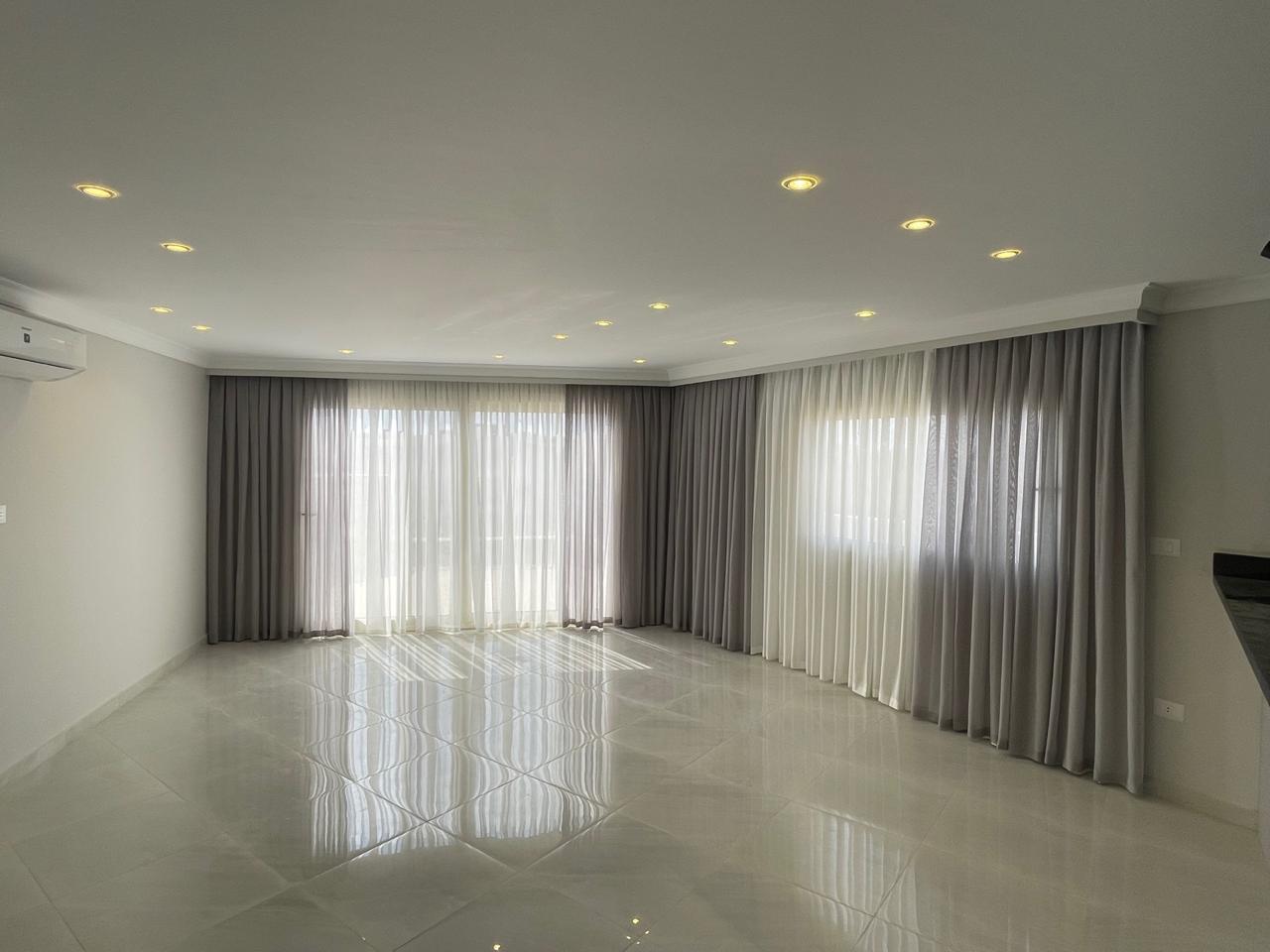 First-Use Furnished Roof for Rent in Maram Land Mark New Cairo with Garden View 8