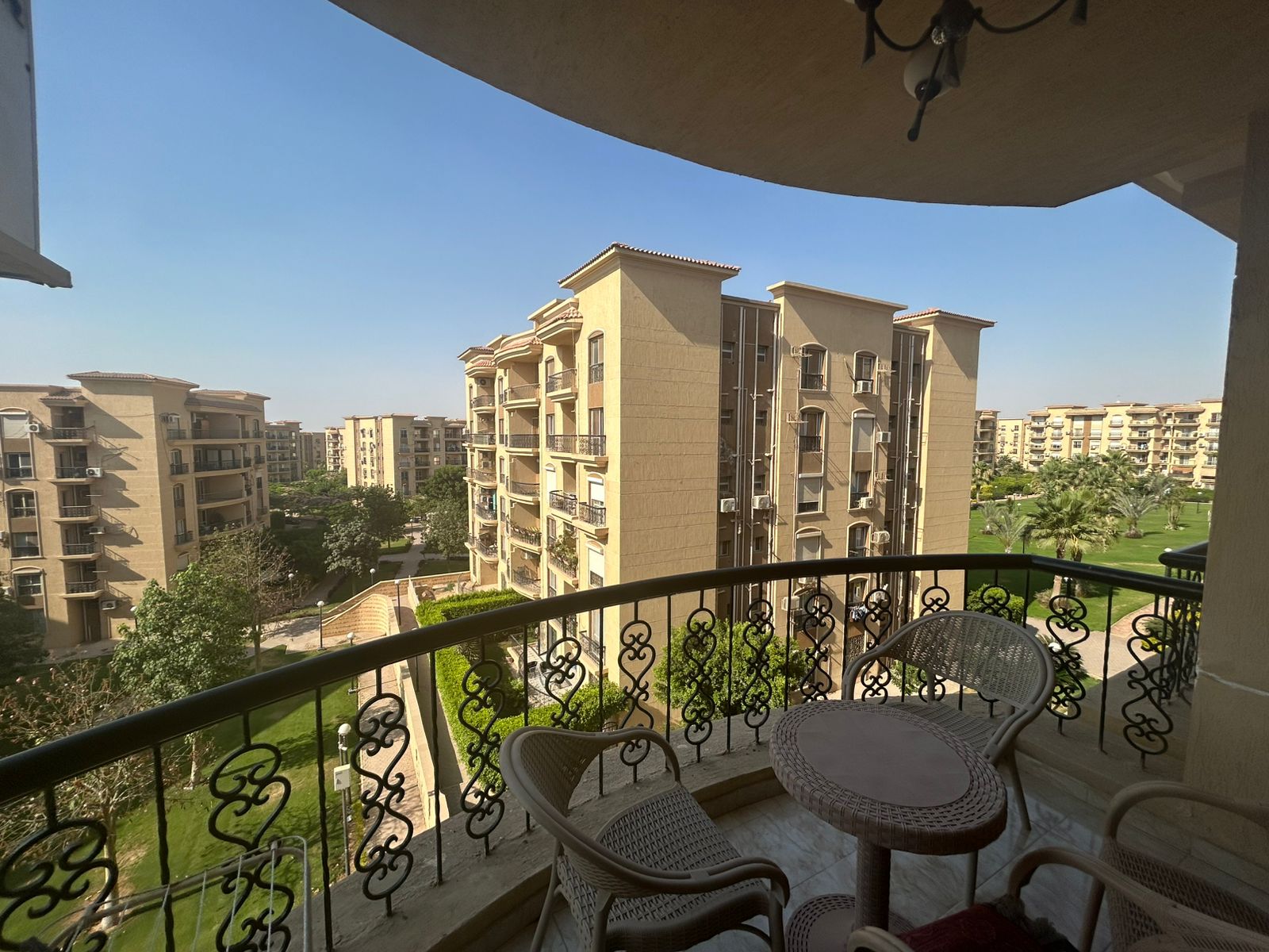 Furnished Apartment for Rent in Rehab New Cairo with Garden View 1