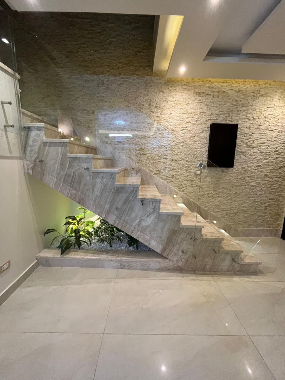 Furnished Duplex for Rent in Eastown New Cairo with Garden View 21