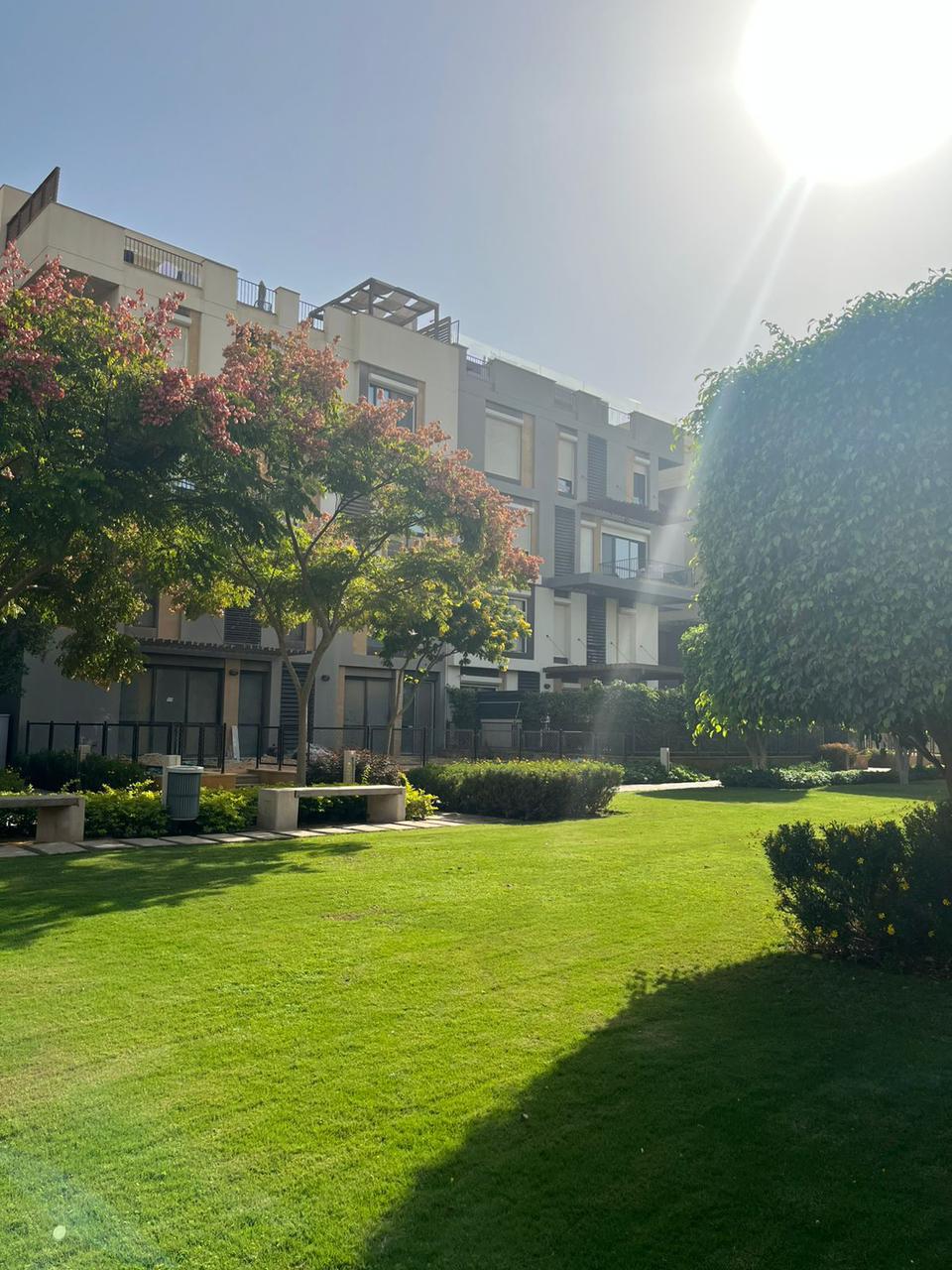 Furnished Duplex for Rent in Eastown New Cairo with Garden View 19