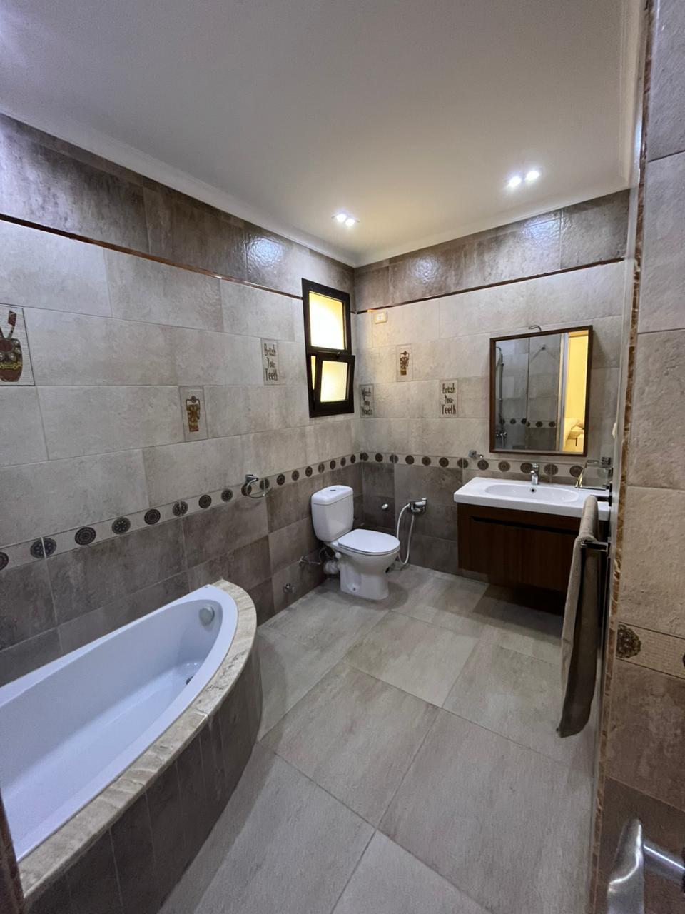 Furnished Duplex for Rent in Eastown New Cairo with Garden View 13