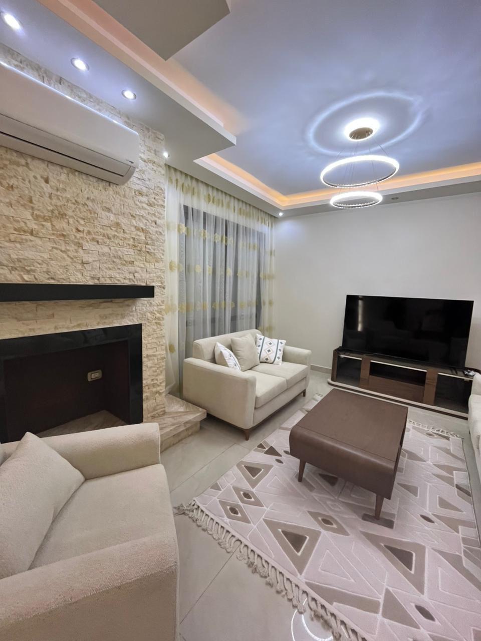 Furnished Duplex for Rent in Eastown New Cairo with Garden View 7