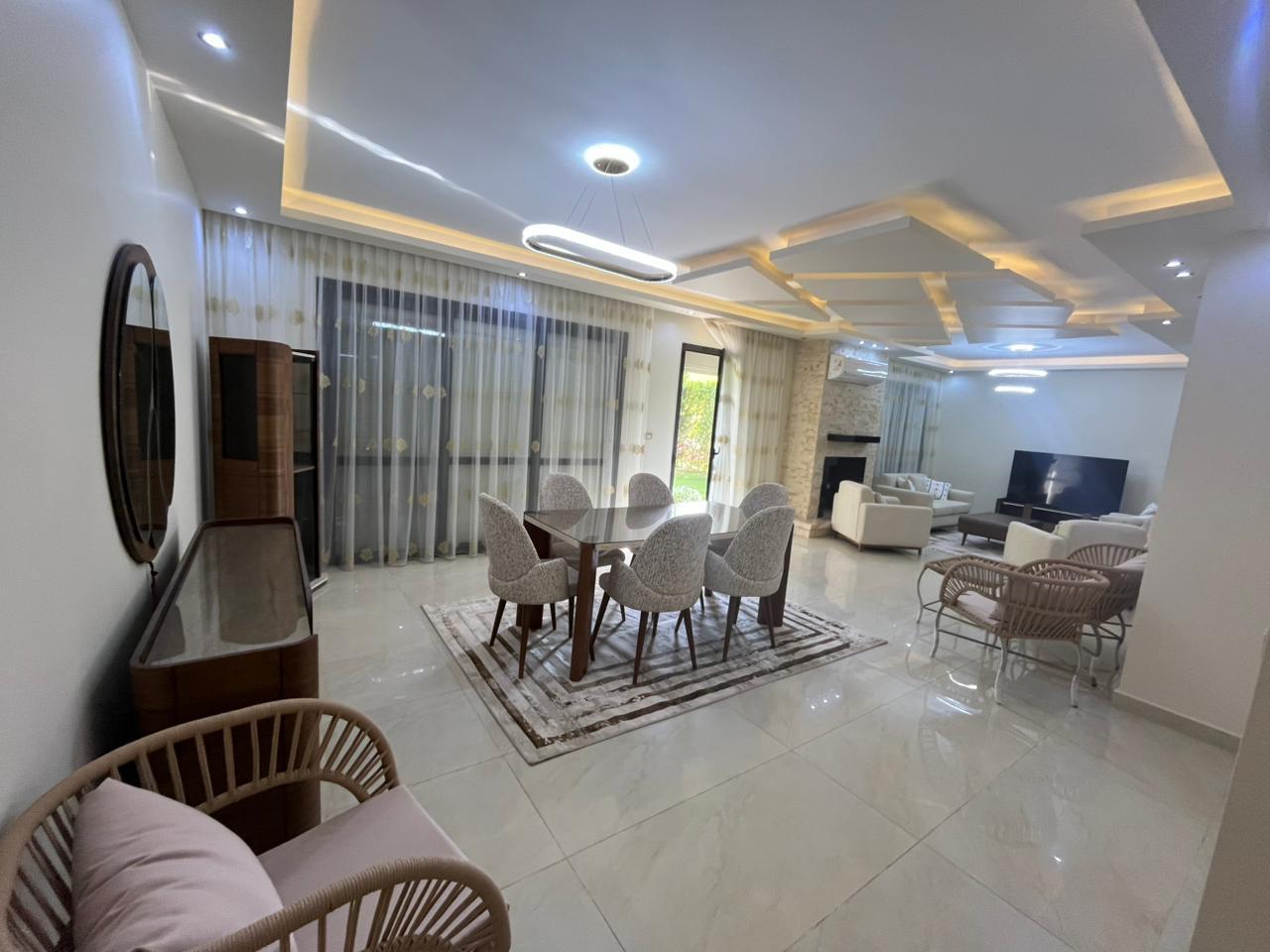 Furnished Duplex for Rent in Eastown New Cairo with Garden View 26