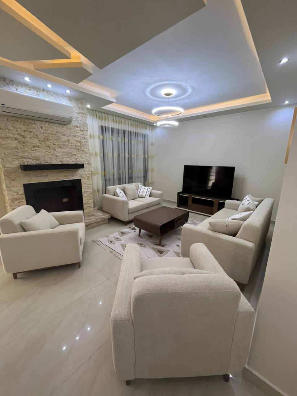 Furnished Duplex for Rent in Eastown New Cairo with Garden View 24