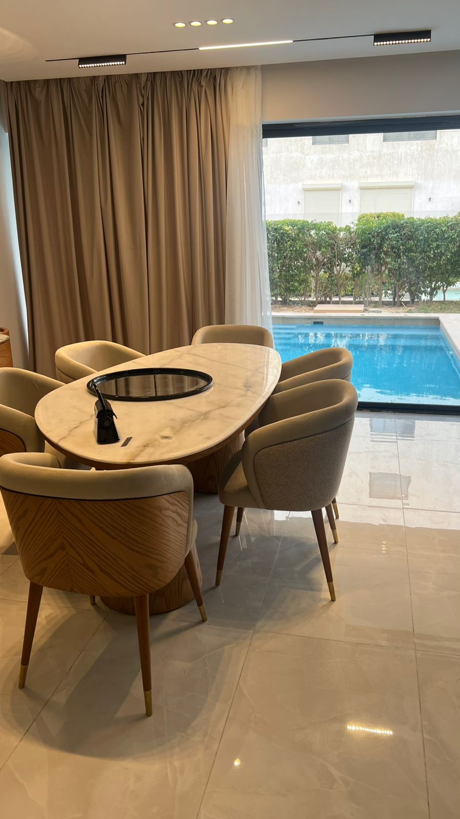 First-Use Furnished Apartment for Rent in Lake View Residence New Cairo with Lake View 15