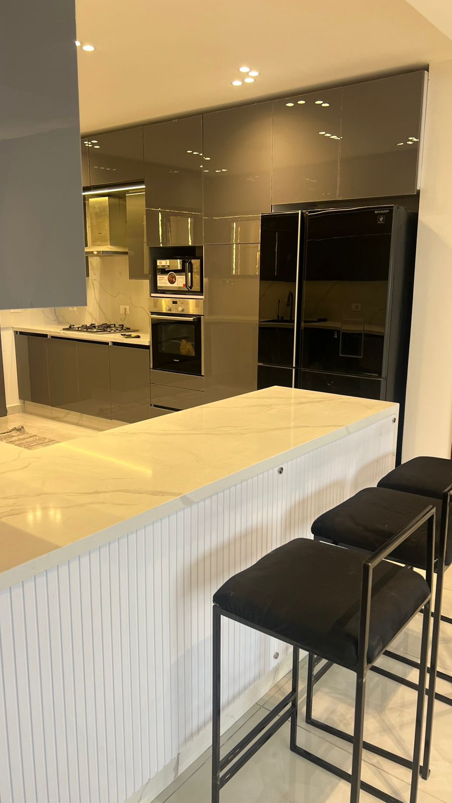 First-Use Furnished Apartment for Rent in Lake View Residence New Cairo with Lake View 2